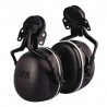 Oreillettes pour casque avec ancrage P5E couleur noire, avec isolation 3M PELTOR