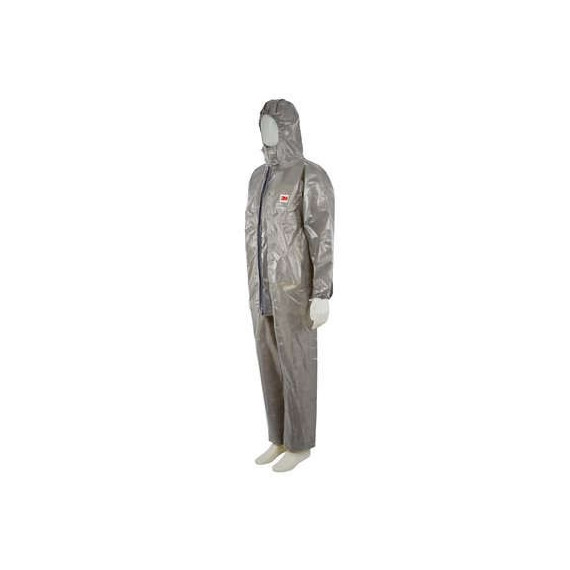 Protective garment against dust, mild splash, chemical, gray, type 3/4/5/6 4570 (12 UNDs)
