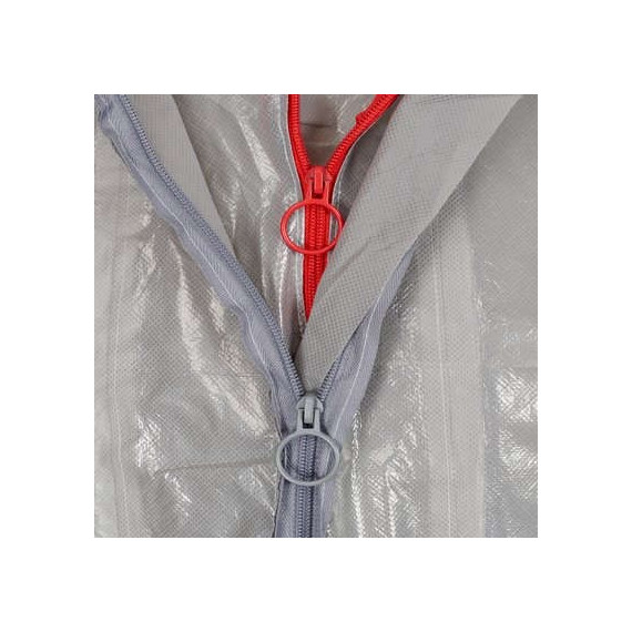 Protective garment against dust, mild splash, chemical, gray, type 3/4/5/6 4570 (12 UNDs)