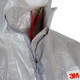 Indumento protettivo contro polvere, splash lievi, chimico, grigio, tipo 3/4/5/6 4570 (12 UNDS)