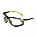SOLUS 1201 Kit Black Black / Green PC incolore, inserto in schiuma, rivestimento scozzese. S1201SGaffkt-EU (20 bicchieri)