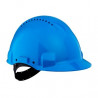 Helmet with standard harness and plastic sweatband G3000