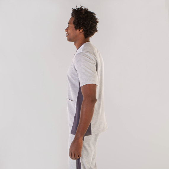 Heathered design medical blouse details AEROSILVER UNIFORMS GARY'S 617800-Gary