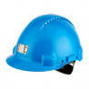 Blue helmet with lamp holder harness roulette sweatband plastic G3000