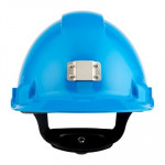 Casco blu, con lampada a lampada, cablaggio della roulette e G3000 in plastica del sudore (20 caschi)