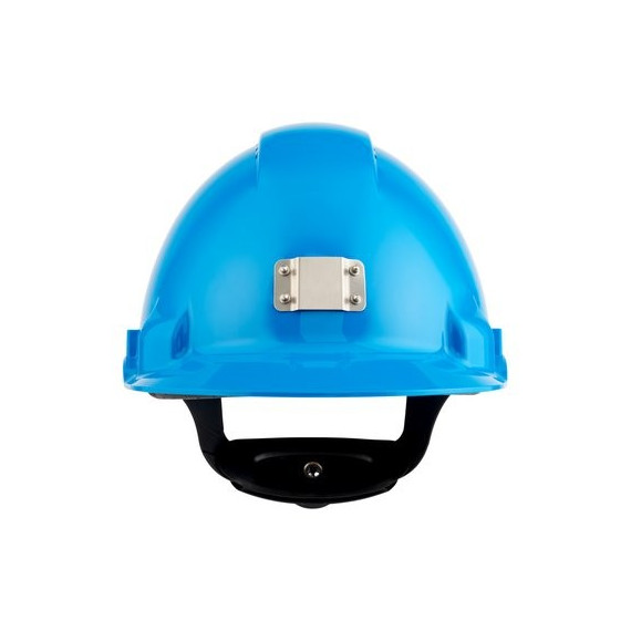 Casque bleu, avec lampe-lampe, harnais de roulette et bande de sueur en plastique G3000 (20 casques)