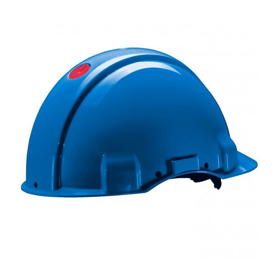 Casco, sin ventilación, DIELÉCTRICO 1000V, con arnés ruleta y banda sudor piel G3001 (20 cascos)
