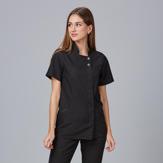 Blusa uniformes mulher para estéticas bolso lateral MALDIVAS UNIFORMES GARY'S 653200