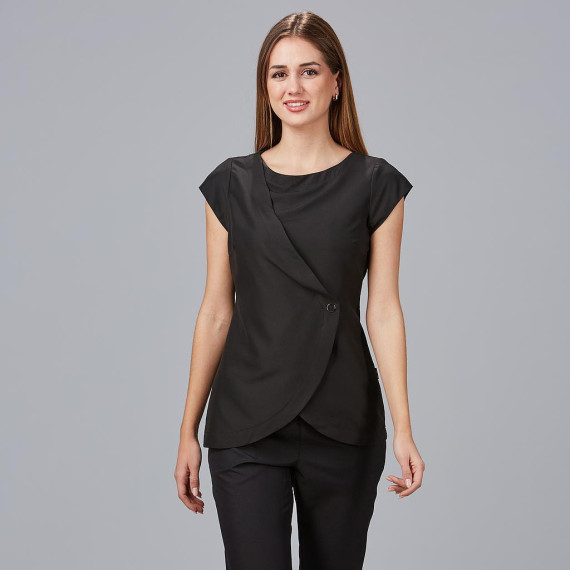 Women's blouse model with visible button crossover FORMENTERA UNIFORMES GARY'S 653500