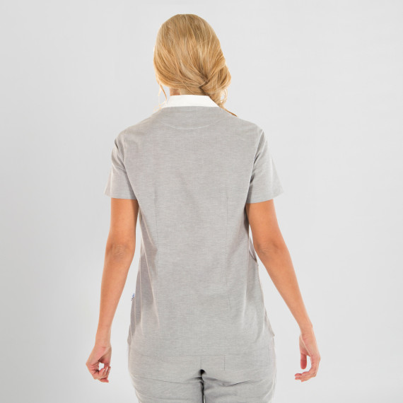 Bluse für Frauen BRENDA mit V-Ausschnitt UNIFORMES GARY'S 656200