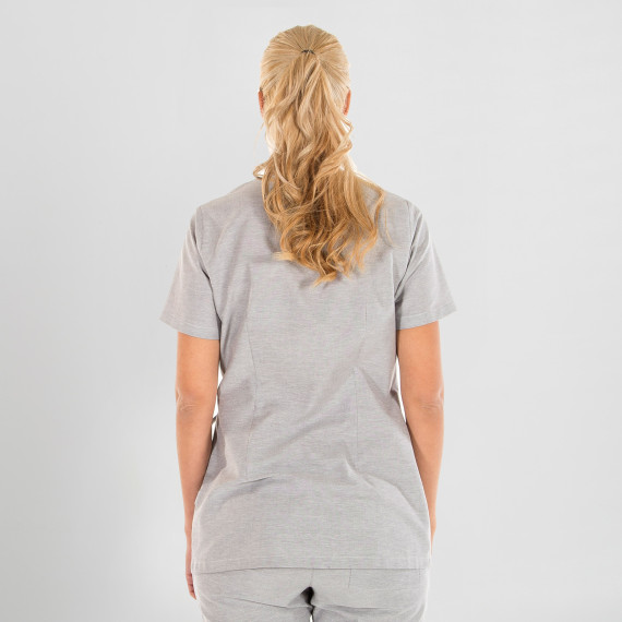 Blusa sanitaria pinza pecho y espalda mujer Camila UNIFORMES GARY'S 656400