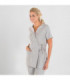 Blusa sanitária com pregas no peito e nas costas mulher Camila UNIFORMES GARY'S 656400