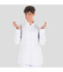 White medical blouse with a map collar and long sleeves for women KATIA UNIFORMES GARY'S 658100