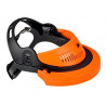 Harnais de tête orange G500OR pour kits faciaux Peltor™ G500 3M