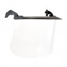 V4D colorless acetate face shield with standard visor 3M
