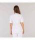 Blusa de mujer para labores sanitarias, diseño blanco con detalles de color, tejido MICROFIBRA CRIS UNIFORMES GARY'S 662500
