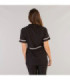 Blusa sanitaria con scollo a V, maniche e tasche con rifiniture in tessuto MICROFIBRA FÁTIMA UNIFORMES GARY'S 662700