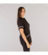 Blusa sanitaria con scollo a V, maniche e tasche con rifiniture in tessuto MICROFIBRA FÁTIMA UNIFORMES GARY'S 662700