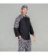 Chaqueta de cocina unisex de mangas largas y cuello mao, tejido MICROFIBRA KITCHEN 949600