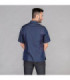 Unisex short sleeve kitchen jacket, crossover closure TEJANO ZAFIRO PONCE UNIFORMS GARY'S 949100
