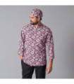 Unisex kitchen jacket CATRINA made of soft fabric with crossover closure UNIFORMES GARY'S 948200
