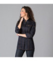 Hospitality jacket made of denim fabric, fitted model with roll-up sleeves VALERA UNIFORMES GARY'S 948100