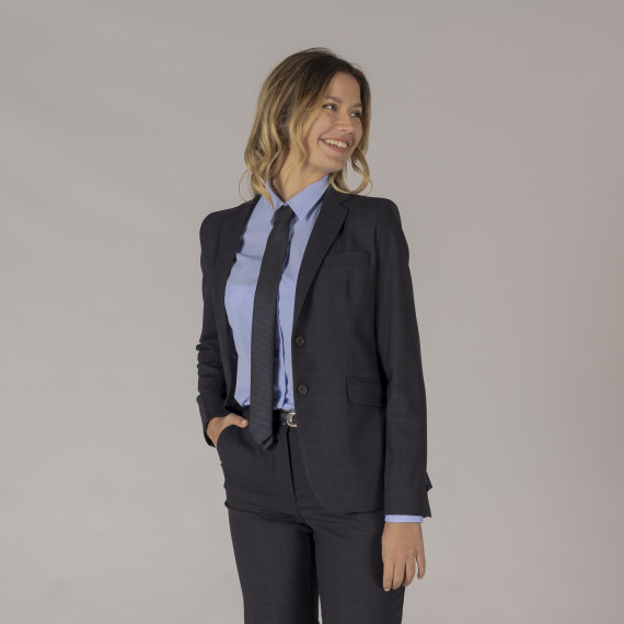 Américaine femme en bleu marine, tissu TRIP UNIFORMES GARY'S 800018.