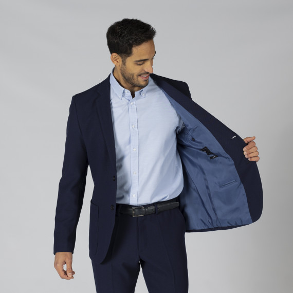 Americana hombre 2 botones sim fit welfare 800028