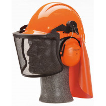 Waldkombination Casco G3000 Orange belüfteter Orjer H31 und V5C-Bildschirm mit Harness G3000Nor31V5C (10 Kombinationen)