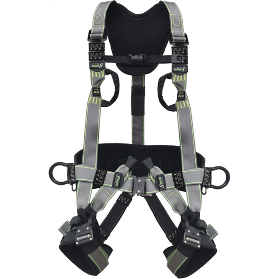 HYBRID AIRTECH Points d'attelage anticated harnais 2 avec ceinture de positionnement et boucles de sécurité KRATOS