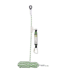 Anticaída deslizante en cuerda trenzada, con absorbedor de energía NIRO-S KRATOS SAFETY