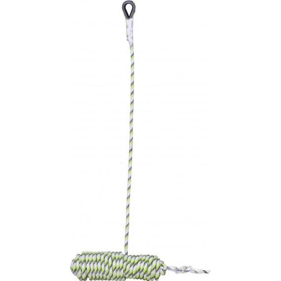 Ligne d'ancrage lg 100 m en corde tressée pour antichute glissant FA 20 104 00 KRATOS SAFETY