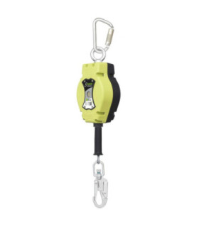 Anticaída retráctil en varias longitudes para uso vertical solamente, resistencia 12 kN HELIXON KRATOS SAFETY