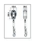 Anticaduta retrattile in varie lunghezze solo per uso verticale, resistenza 12 kN HELIXON KRATOS SAFETY