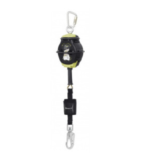 Anticaída retráctil, cable de acero galvanizado con exoesqueleto integrado, resistencia 12 kN HELIXON-S KRATOS SAFETY