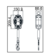 Cinta anticaída retráctil de 6 m y resistencia 15 kN HELIXON-S KRATOS SAFETY