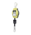 Cinta anticaída retráctil de 12 m, para uso vertical y horizontal resistencia 15 kN HELIXON-S KRATOS SAFETY