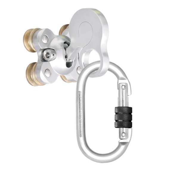 Scivolo verticale con ruote per sistemi KRATOS SAFETY KS8000 e KS9000
