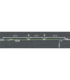 Línea de vida temporal horizontal para 4 usuarios, con 4 correderas CROSS LINE 2 KRATOS SAFETY