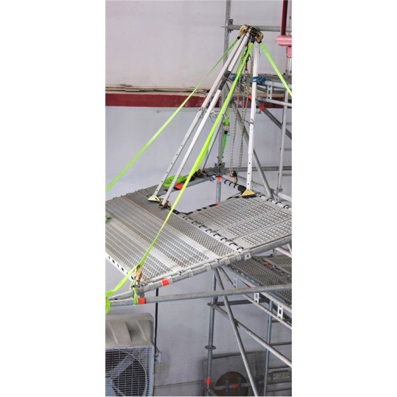 QuadPod para rescate y evacuación en montañas y en espacios confinados.