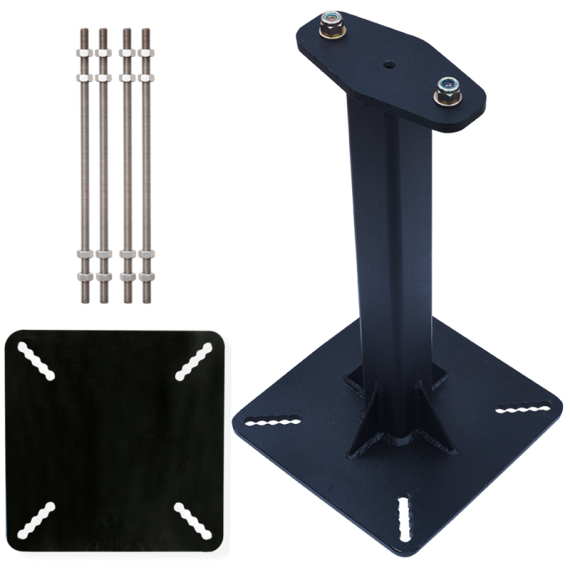 Hauteur d'ancrage 300 et 500 mm en acier galvanisé pour ligne horizontale KS 4000 KRATOS SÉCURITÉ