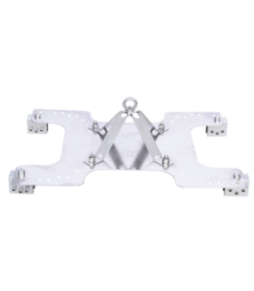 KS-LINE Posição horizontal da âncora da linha de vida para KRATOS SAFETY Tampa da placa de estrada
