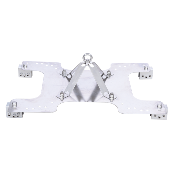Horizontal lifeline anchor post KS-LINE for roof with raised seam KRATOS SAFETY
