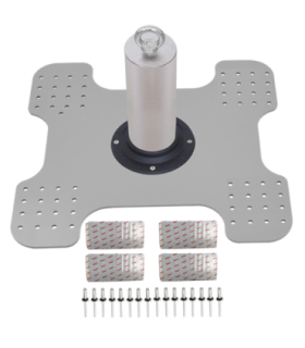 Punte terminali con sistema di assorbimento di energia per copertura di lamiera di acciaio resistenza 20 kN KRATOS SAFETY