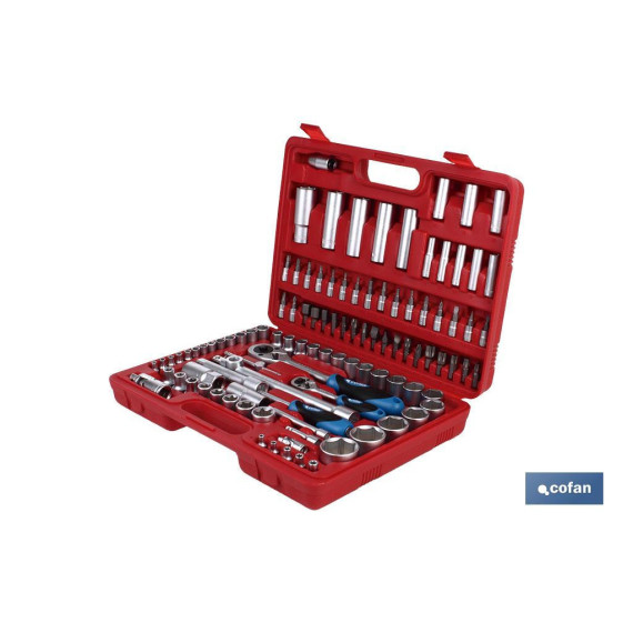 Tool case 108 pieces COFAN 14009016