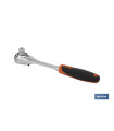 Clé à cliquet rotative à 360º avec carré de 1/2 et 1/4 pouces COFAN