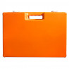 Large briefcase with double divider