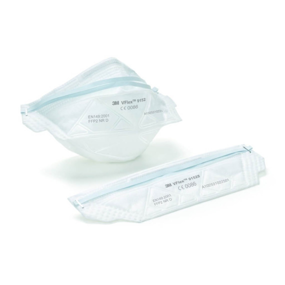 3M 9152 VFLEX FFP2 NR D No Valve 9152 (50 masks)
