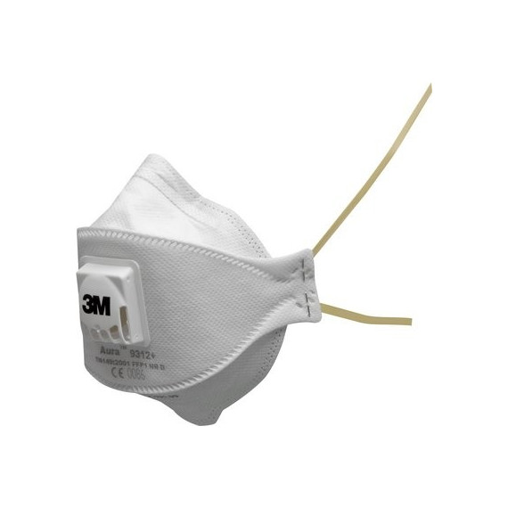 3M AURA FFP1 Maske NR D C / Ventil 9312+ (120 Masken)