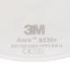 3M AURA FFP3 Maske NR D ohne Ventil 9330+